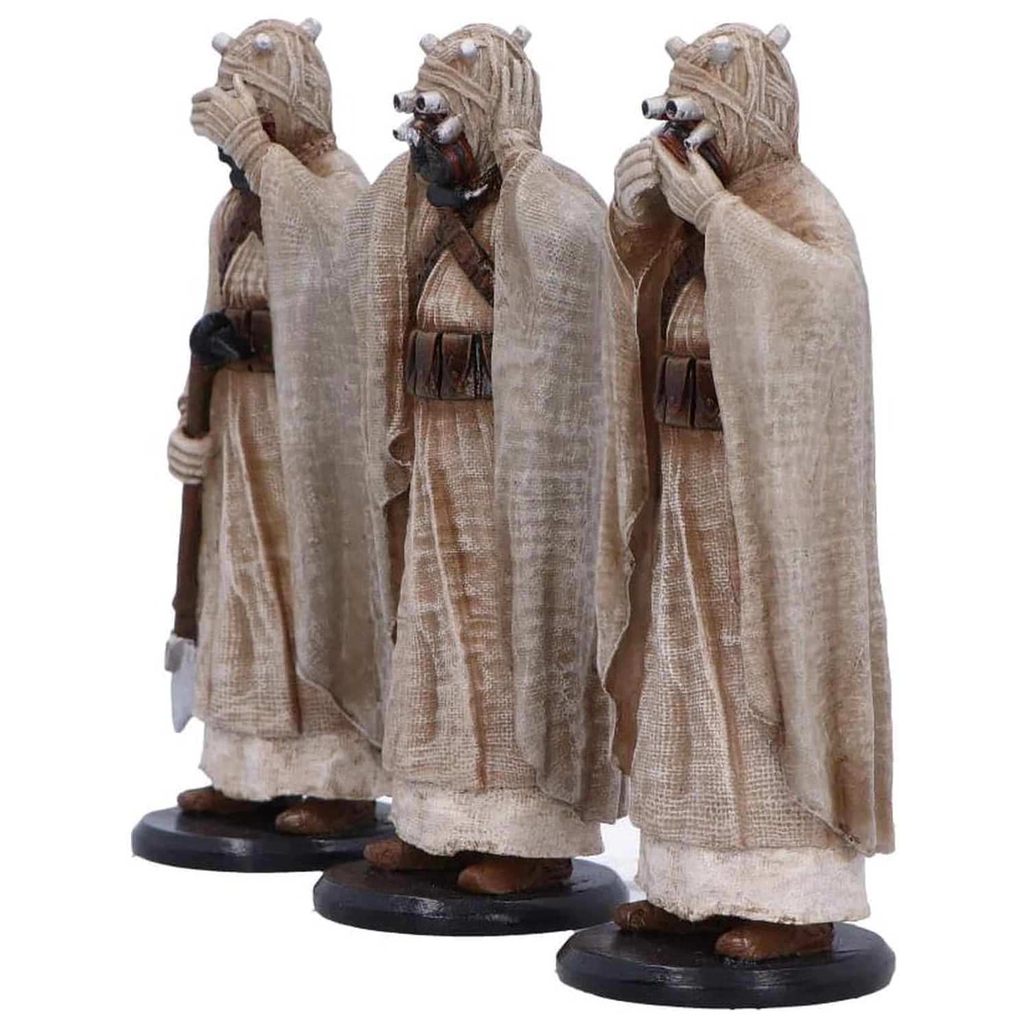 Original Stormtrooper Three Wise Tusken Raiders szobor figura 14 cm  termékfotó