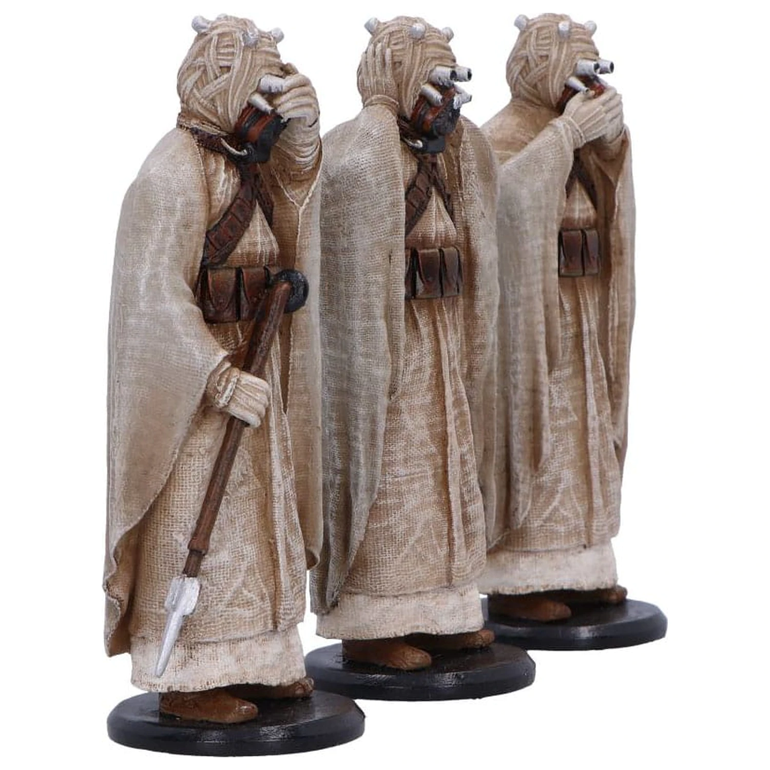Original Stormtrooper Three Wise Tusken Raiders szobor figura 14 cm  termékfotó