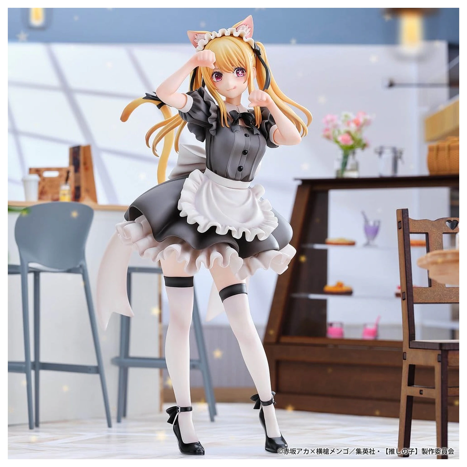Oshi no Ko 1/6 Ruby (Cat Maid Ver.) PVC figura Limitált kiadás 27 cm termékfotó