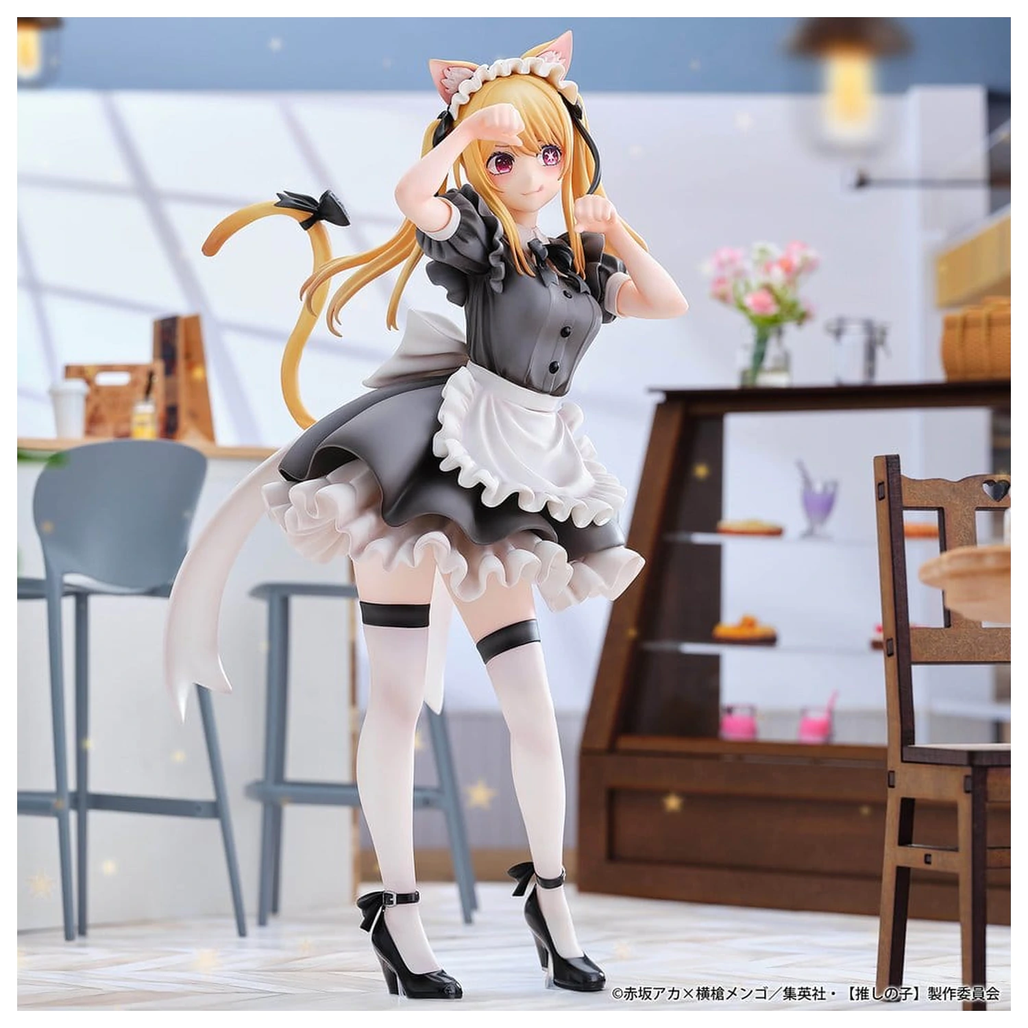 Oshi no Ko 1/6 Ruby (Cat Maid Ver.) PVC figura Limitált kiadás 27 cm termékfotó