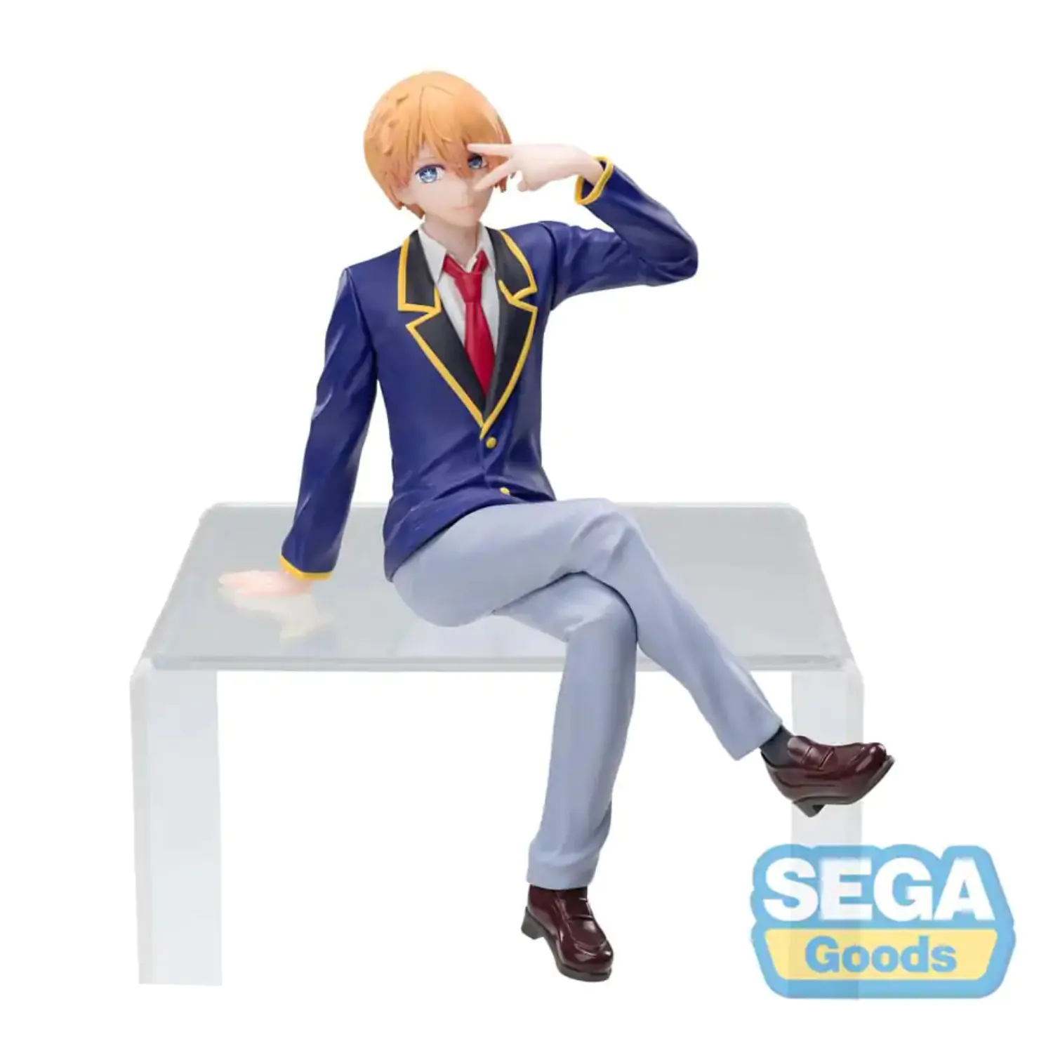 Oshi No Ko PM Perching Aqua Uniform PVC szobor figura 14 cm termékfotó