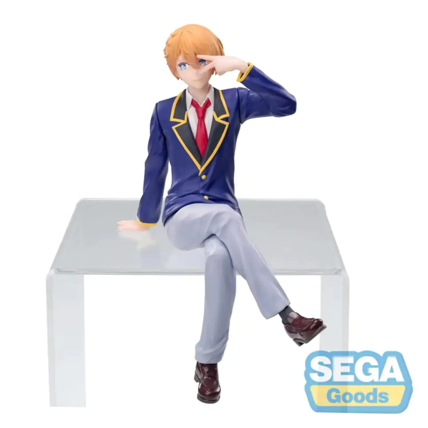 Oshi No Ko PM Perching Aqua Uniform PVC szobor figura 14 cm termékfotó