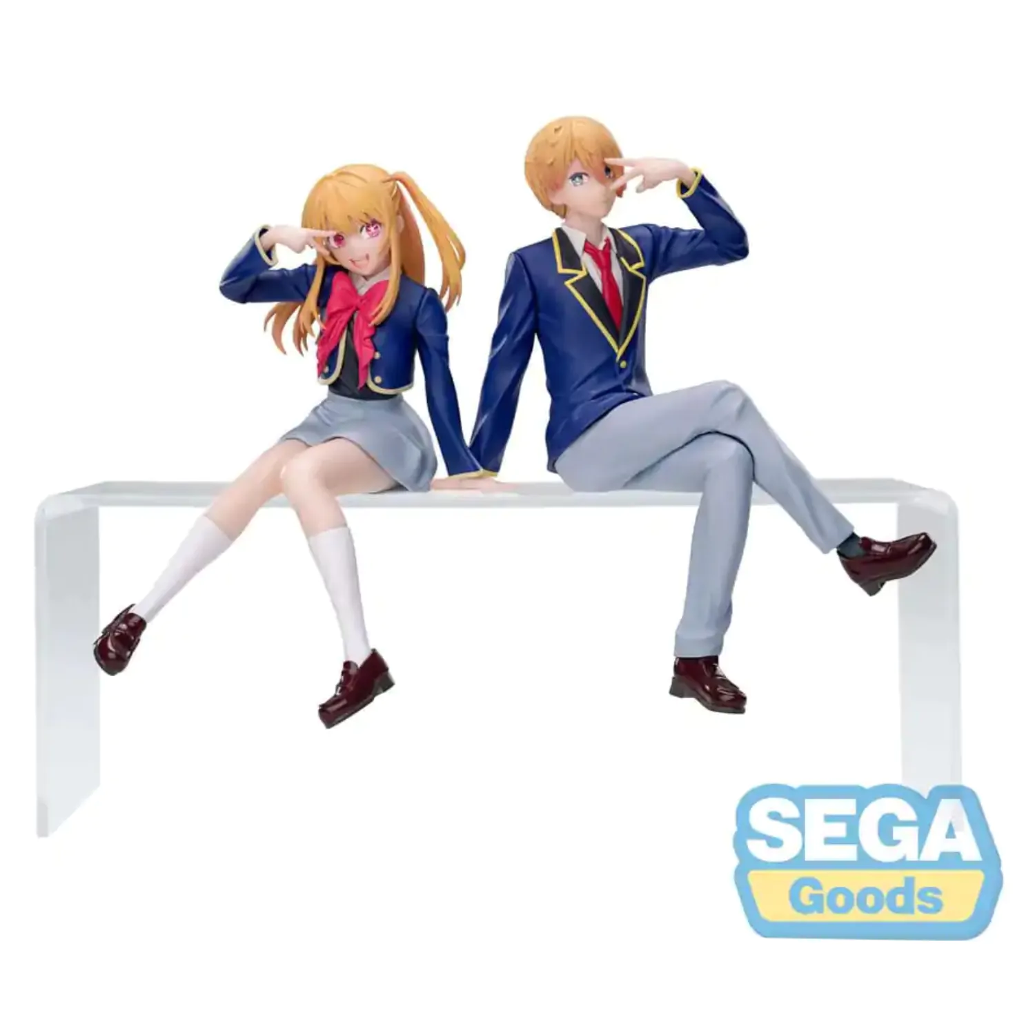 Oshi No Ko PM Perching Aqua Uniform PVC szobor figura 14 cm termékfotó