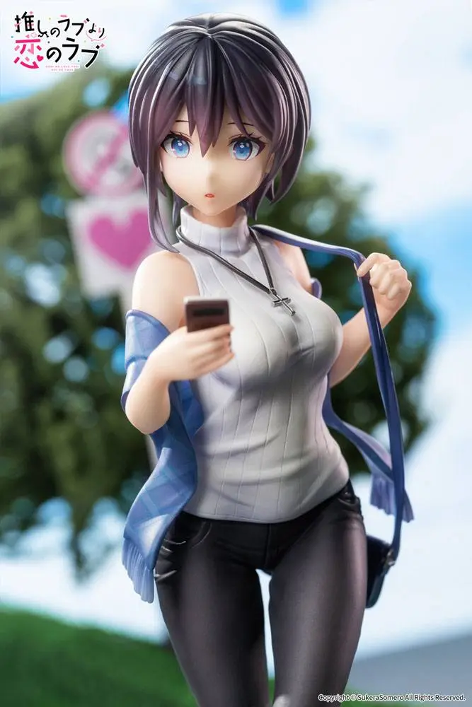 OshiRabu: Waifus Over Husbandos1/7 Akuru Hayahoshi  szobor figura 23 cm termékfotó