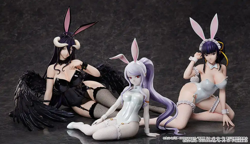 Overlord 1/4 Albedo: Black Bunny Ver. PVC szobor figura 44 cm termékfotó
