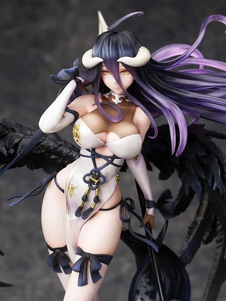 Overlord 1/7 Albedo China Dress Ver. PVC szobor figura 31 cm termékfotó