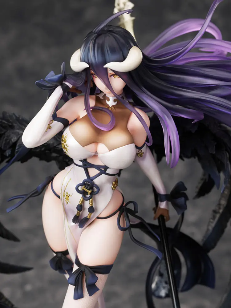 Overlord 1/7 Albedo China Dress Ver. PVC szobor figura 31 cm termékfotó