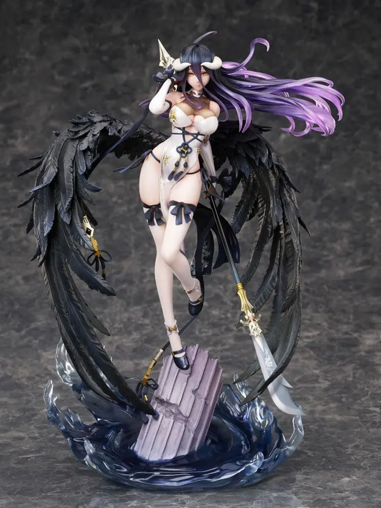 Overlord 1/7 Albedo China Dress Ver. PVC szobor figura 31 cm termékfotó