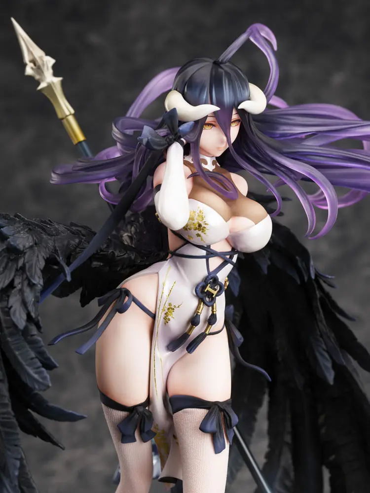 Overlord 1/7 Albedo China Dress Ver. PVC szobor figura 31 cm termékfotó