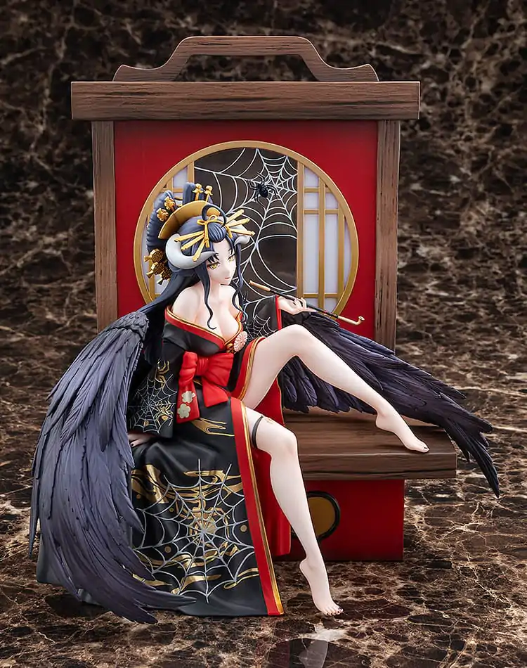 Overlord 1/7 Albedo Splendid Kimono Ver. szobor figura 27 cm termékfotó