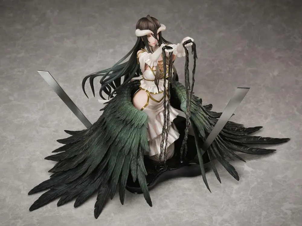 Overlord 1/7 Albedo White Dress Ver. PVC szobor figura 17 cm termékfotó