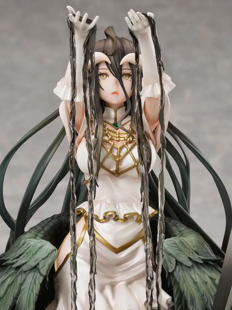 Overlord 1/7 Albedo White Dress Ver. PVC szobor figura 17 cm termékfotó