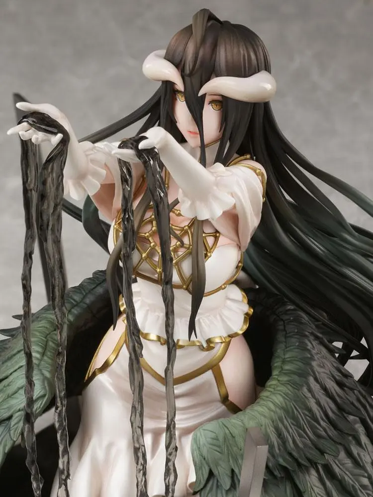 Overlord 1/7 Albedo White Dress Ver. PVC szobor figura 17 cm termékfotó