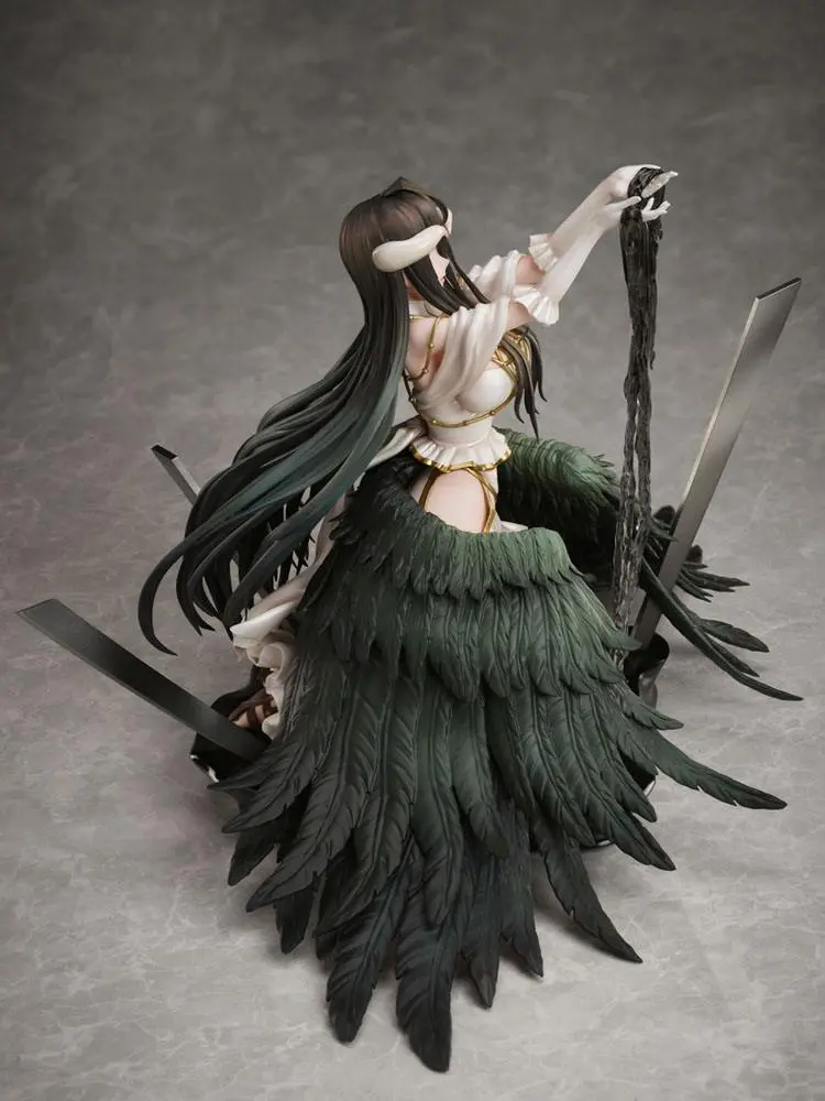 Overlord 1/7 Albedo White Dress Ver. PVC szobor figura 17 cm termékfotó