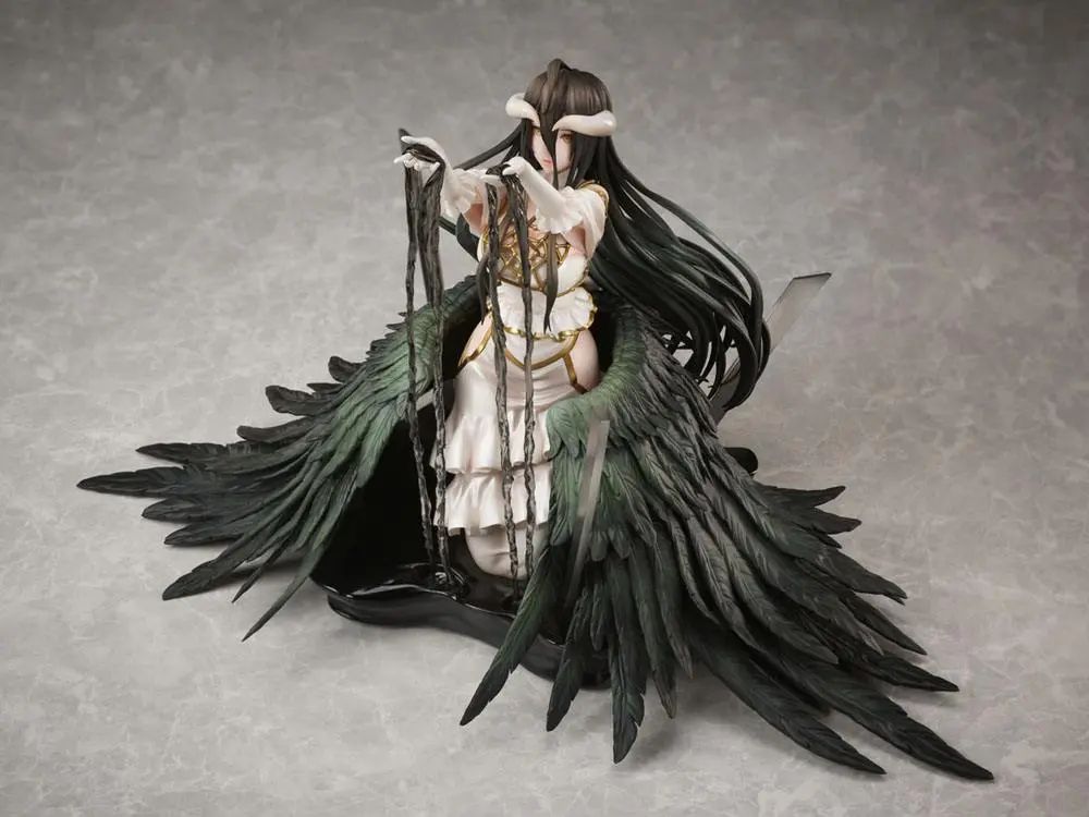 Overlord 1/7 Albedo White Dress Ver. PVC szobor figura 17 cm termékfotó