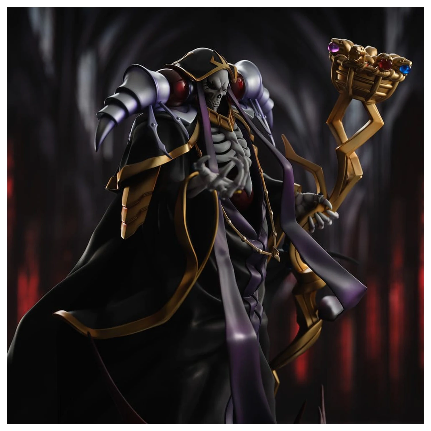 Overlord Ainz Ooal Gown 10th Anniversary so-bin Ver. PVC figura 34 cm termékfotó