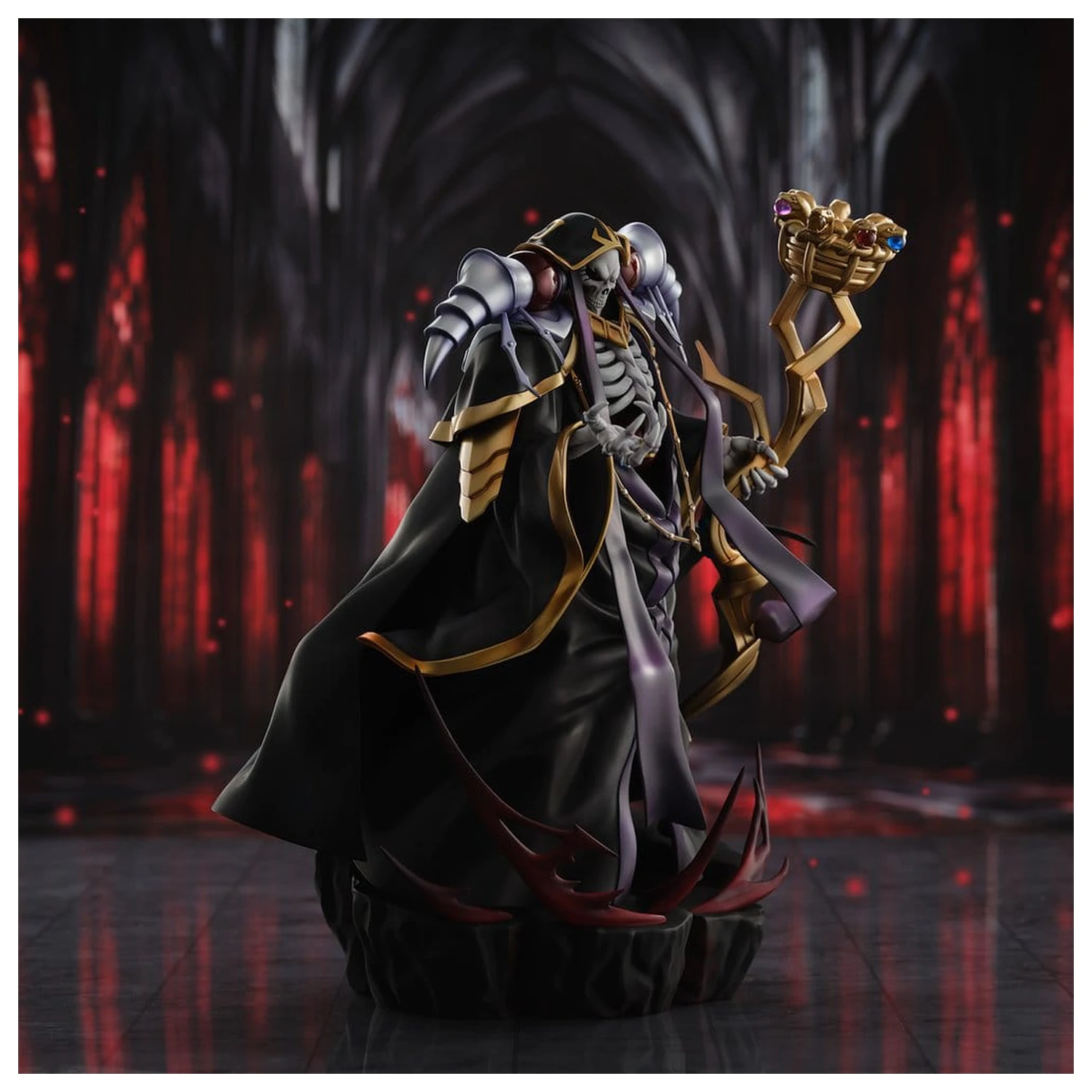Overlord Ainz Ooal Gown 10th Anniversary so-bin Ver. PVC figura 34 cm termékfotó