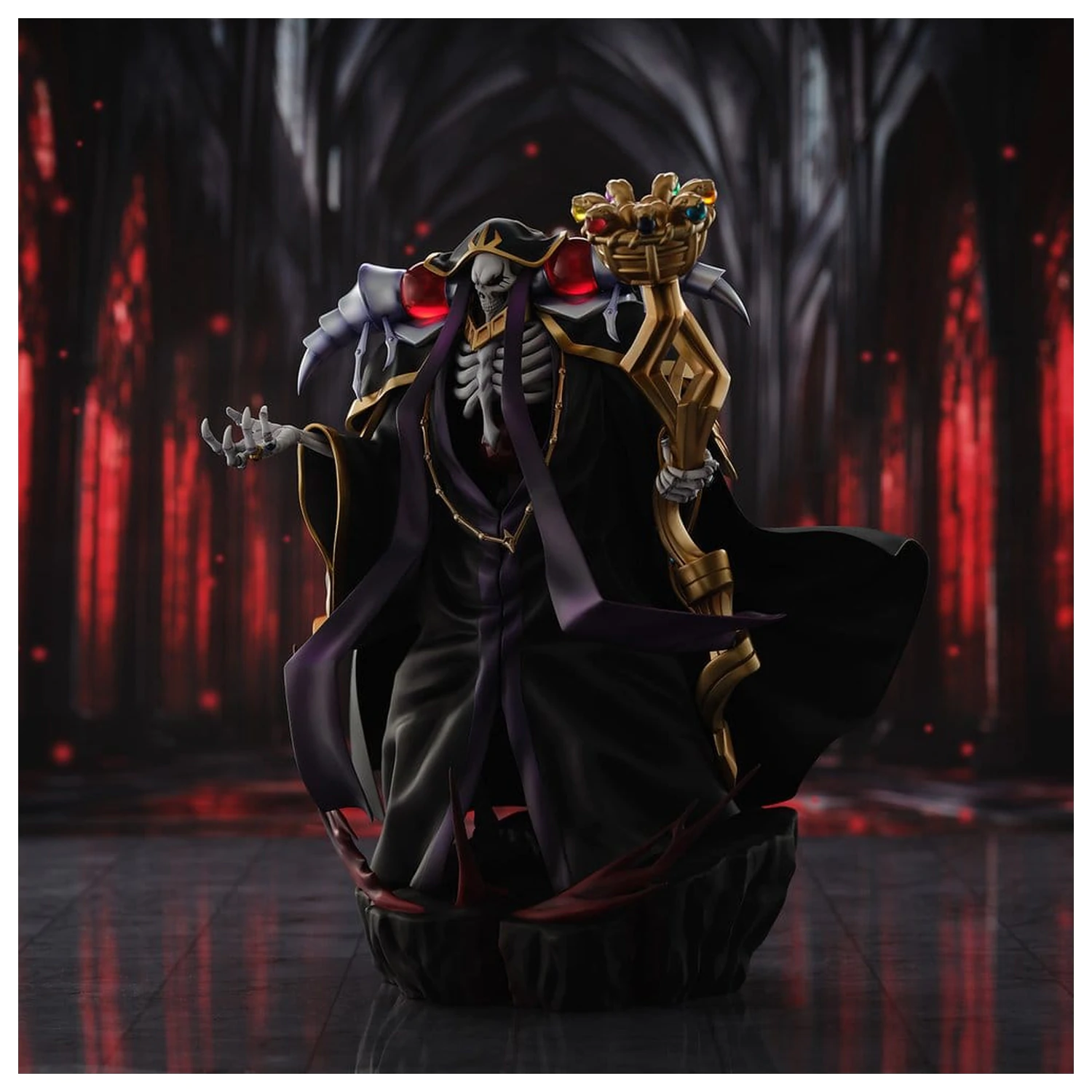 Overlord Ainz Ooal Gown 10th Anniversary so-bin Ver. PVC figura 34 cm termékfotó
