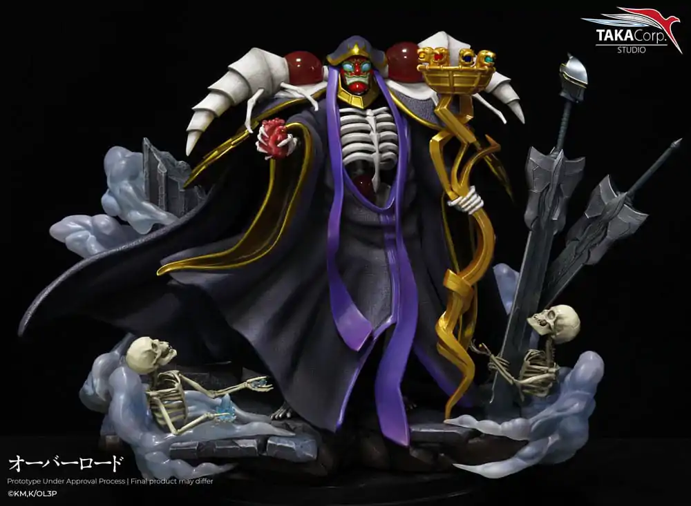 Overlord Ainz Ooal Gown szobor figura 40 cm termékfotó