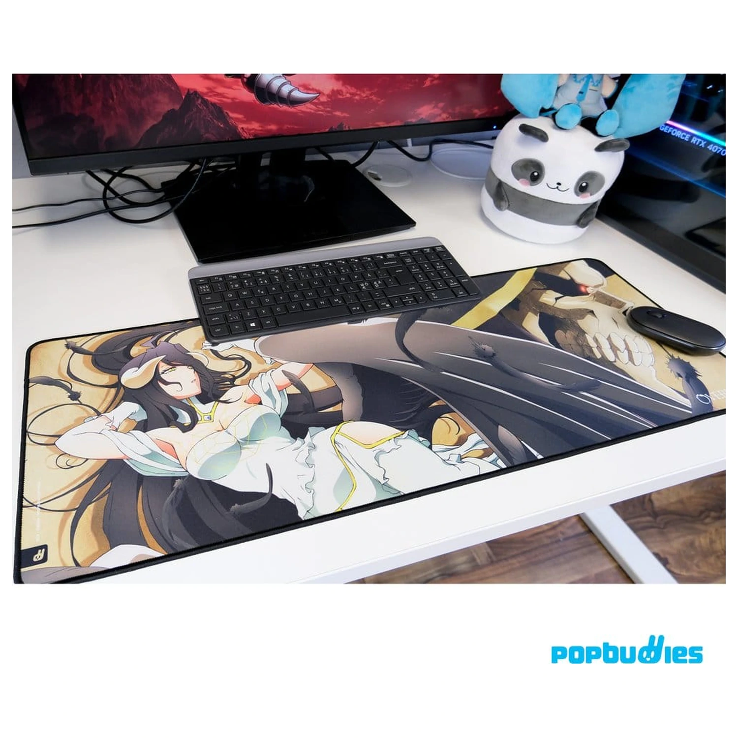 Overlord Albedo & Ainz XXL egérpad  termékfotó