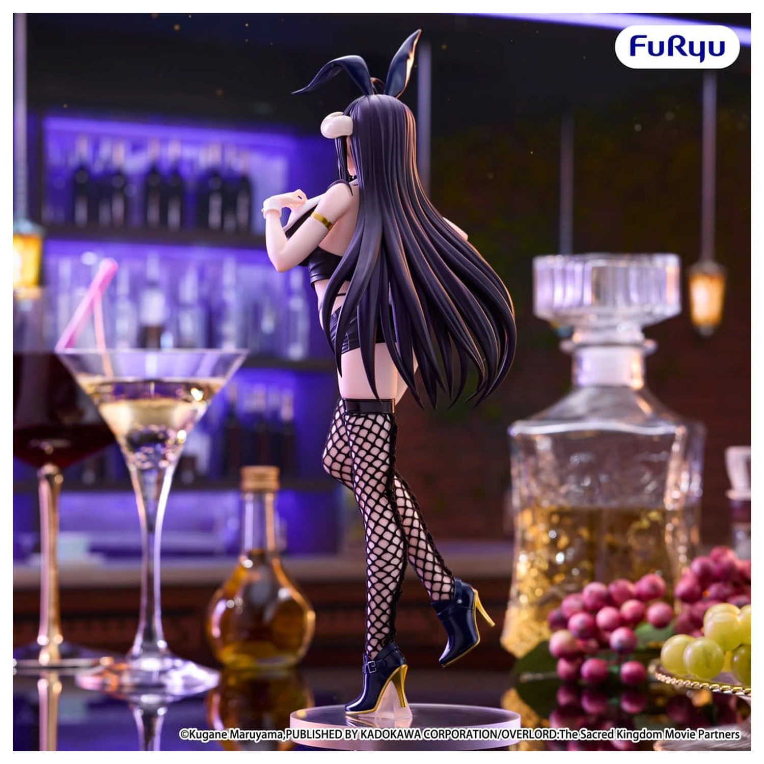 Overlord BiCute Bunnies Albedo Another Costume PVC szobor figura 30 cm  termékfotó