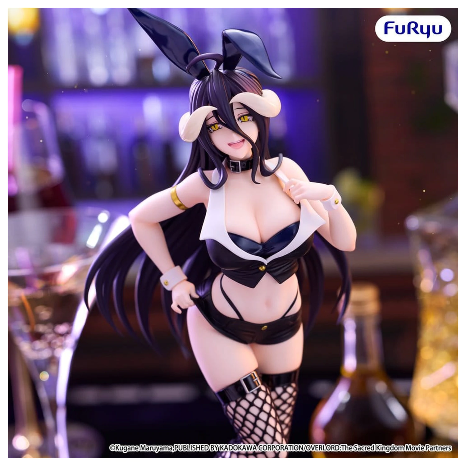 Overlord BiCute Bunnies Albedo Another Costume PVC szobor figura 30 cm  termékfotó