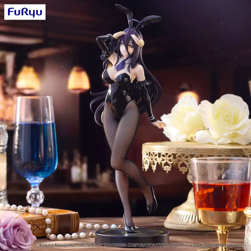 Overlord BiCute Bunnies Albedo Black Color Ver. PVC szobor figura 30 cm termékfotó