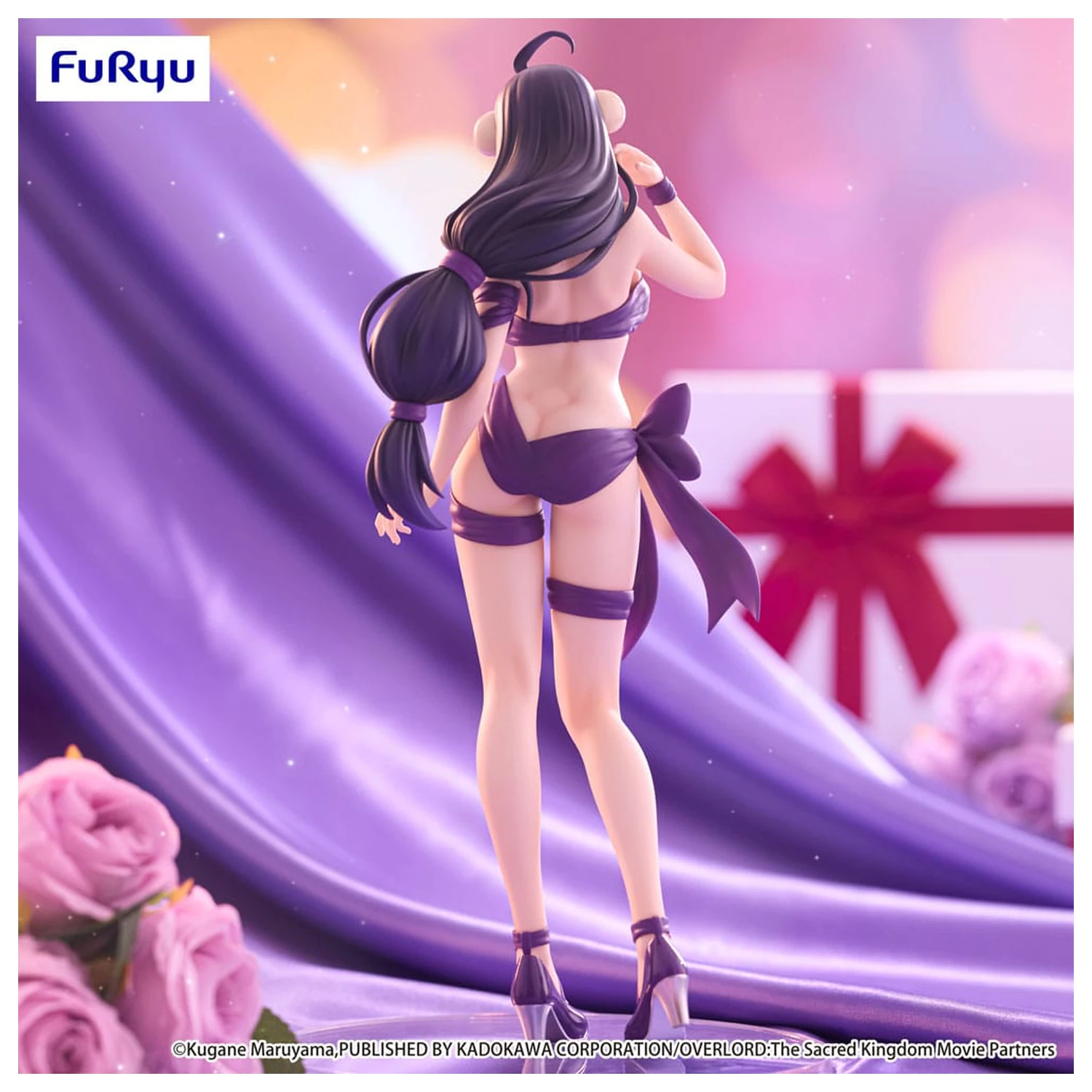 Overlord BiCute Ribbons Albedo PVC szobor figura 26 cm  termékfotó