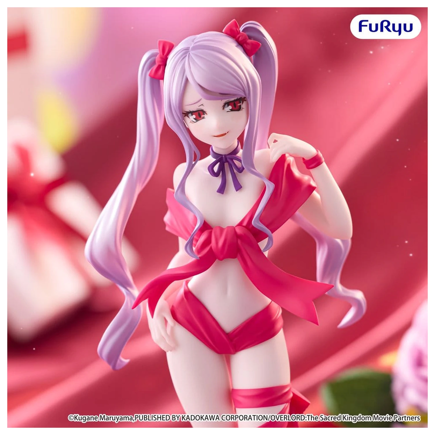 Overlord BiCute Ribbons Shalltear PVC szobor figura 22 cm  termékfotó