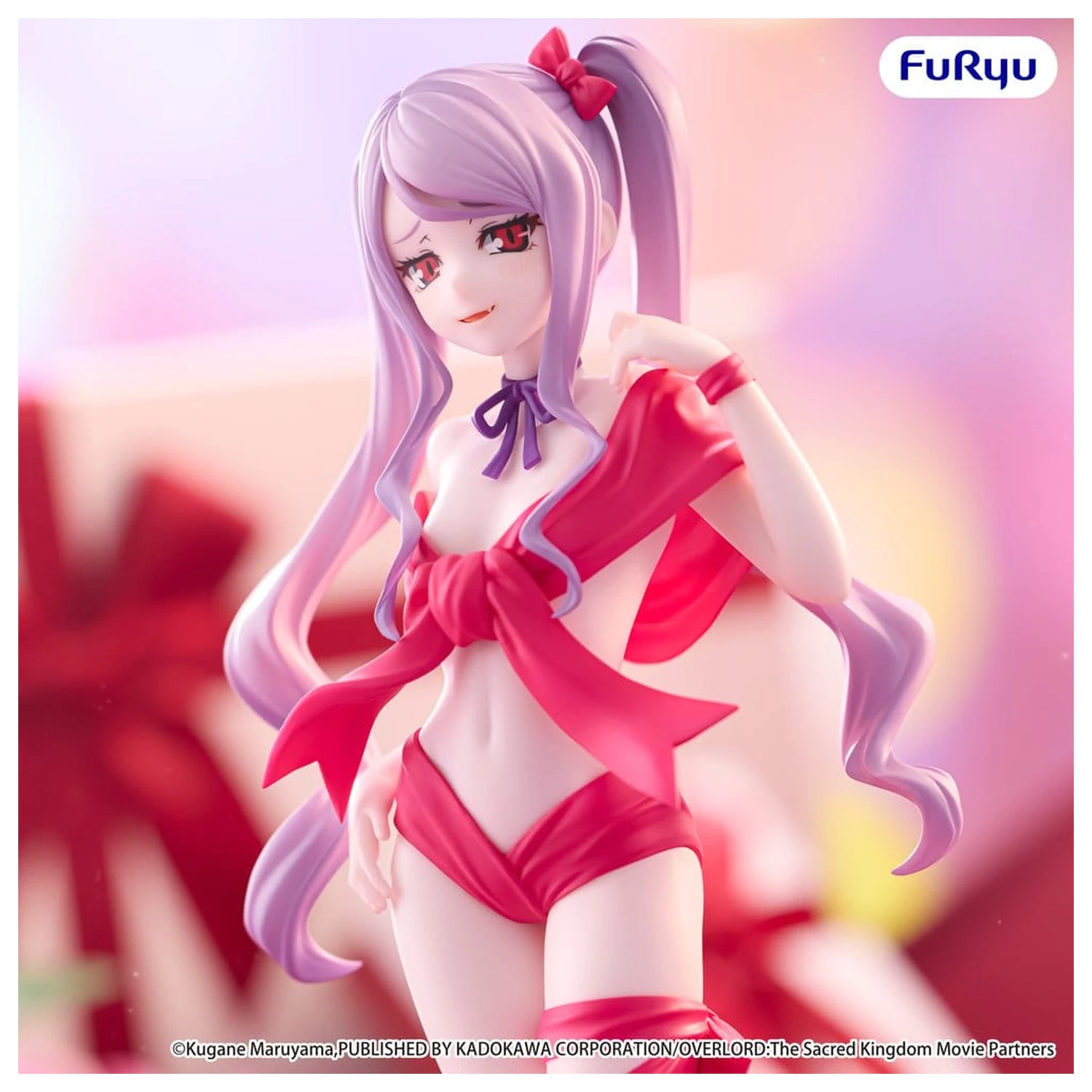 Overlord BiCute Ribbons Shalltear PVC szobor figura 22 cm  termékfotó