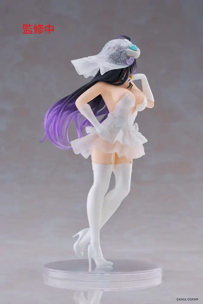 Overlord Coreful Albedo Wedding Ver. PVC szobor figura 18 cm termékfotó