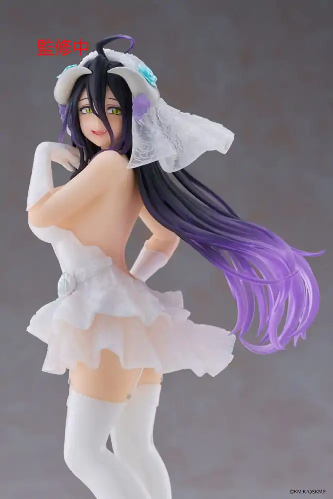 Overlord Coreful Albedo Wedding Ver. PVC szobor figura 18 cm termékfotó