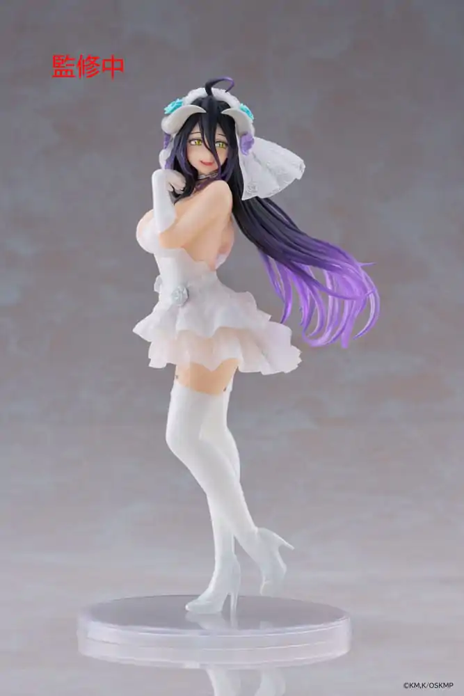 Overlord Coreful Albedo Wedding Ver. PVC szobor figura 18 cm termékfotó