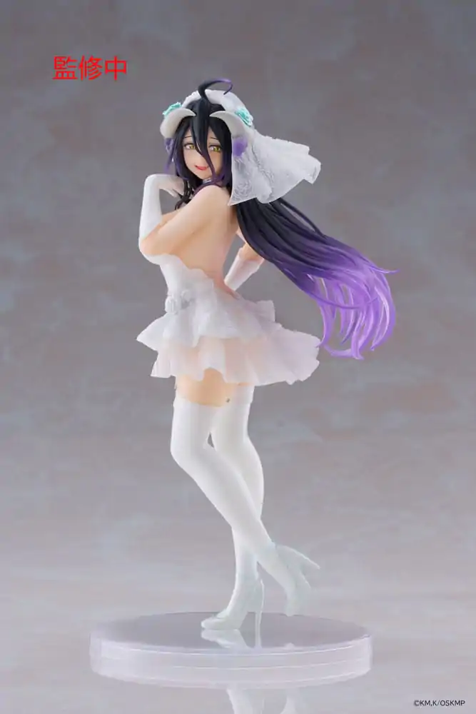 Overlord Coreful Albedo Wedding Ver. PVC szobor figura 18 cm termékfotó