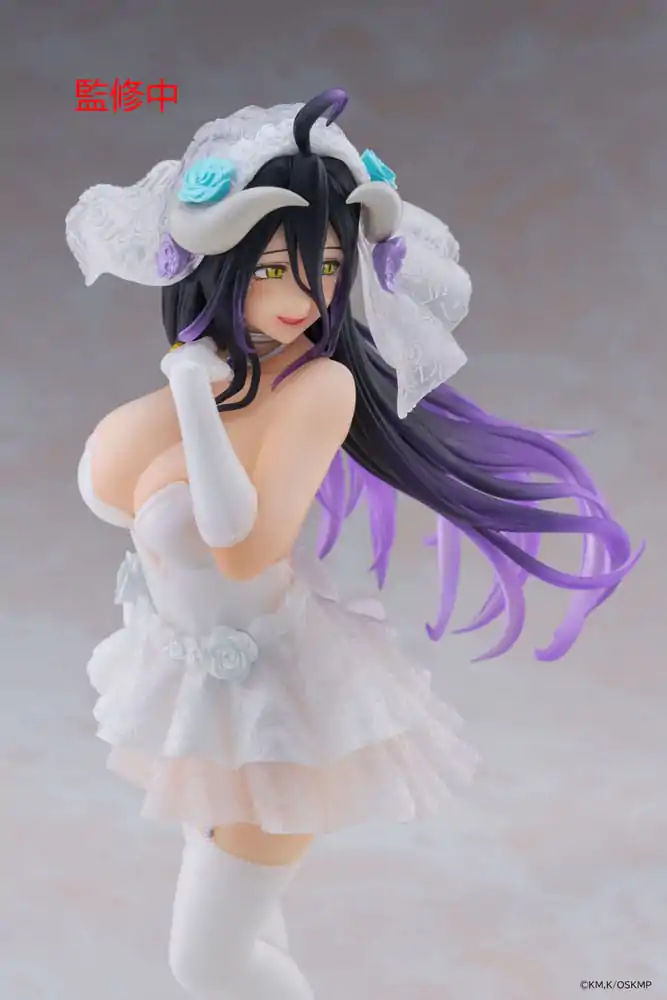 Overlord Coreful Albedo Wedding Ver. PVC szobor figura 18 cm termékfotó