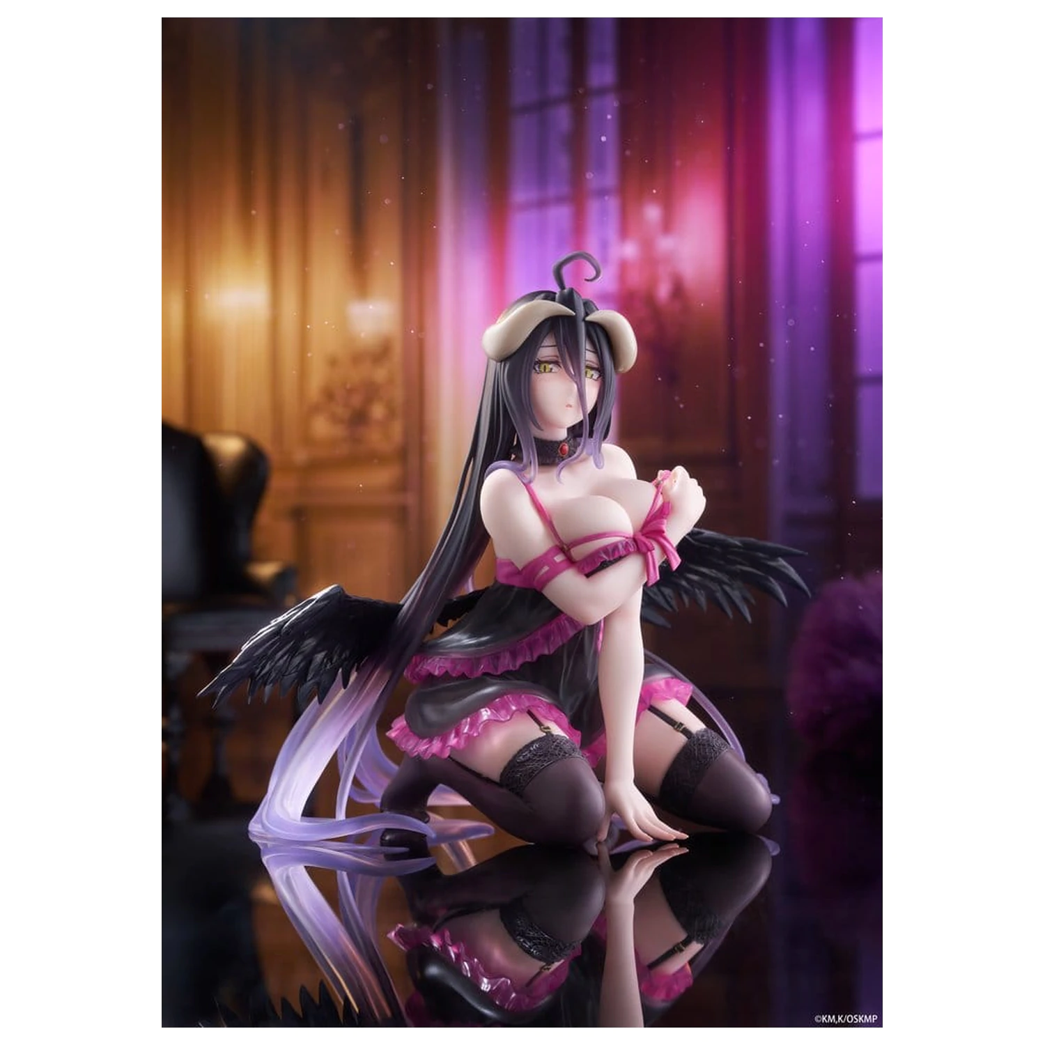 Overlord Desktop Cute Albedo (Negligee ver.) PVC figura 13 cm termékfotó