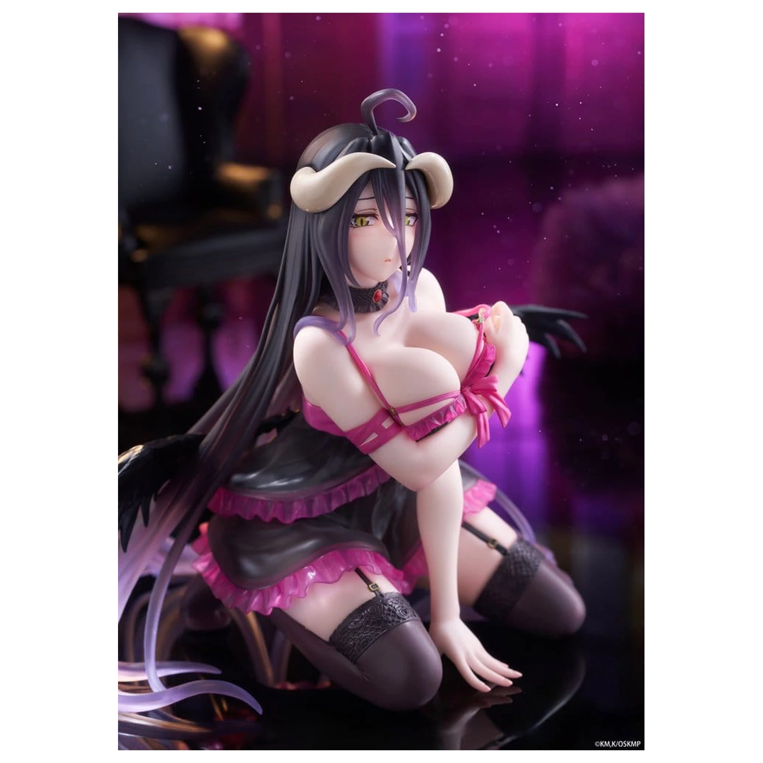 Overlord Desktop Cute Albedo (Negligee ver.) PVC figura 13 cm termékfotó