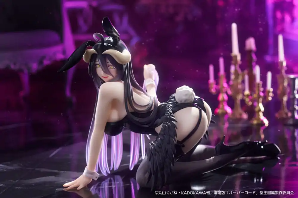 Overlord Desktop Cute figura Albedo Bunny Ver. PVC szobor figura 13 cm termékfotó