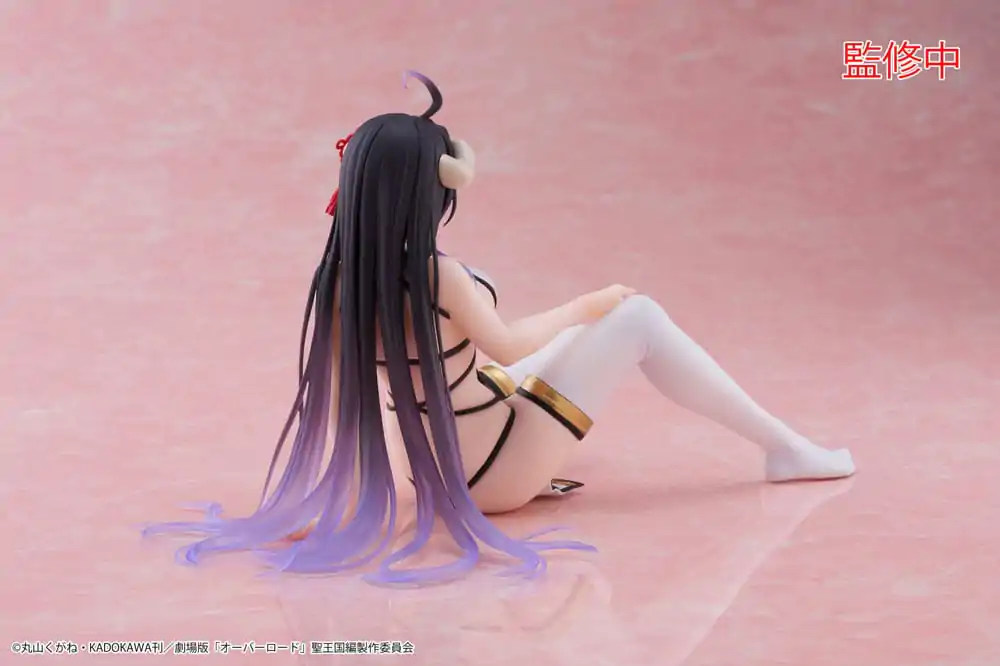 Overlord Desktop Cute figura Albedo Chinese Dress Ver. PVC szobor figura 13 cm termékfotó