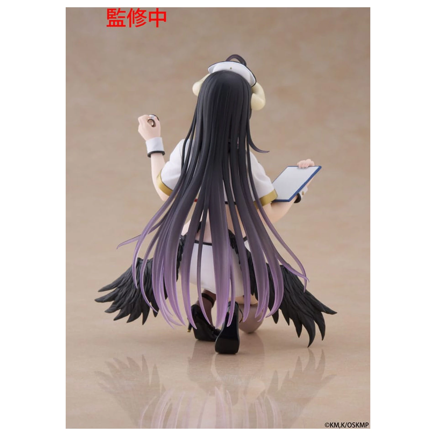 Overlord Desktop Cute figura Albedo Nurse Ver. Renewal PVC szobor figura 13 cm    termékfotó