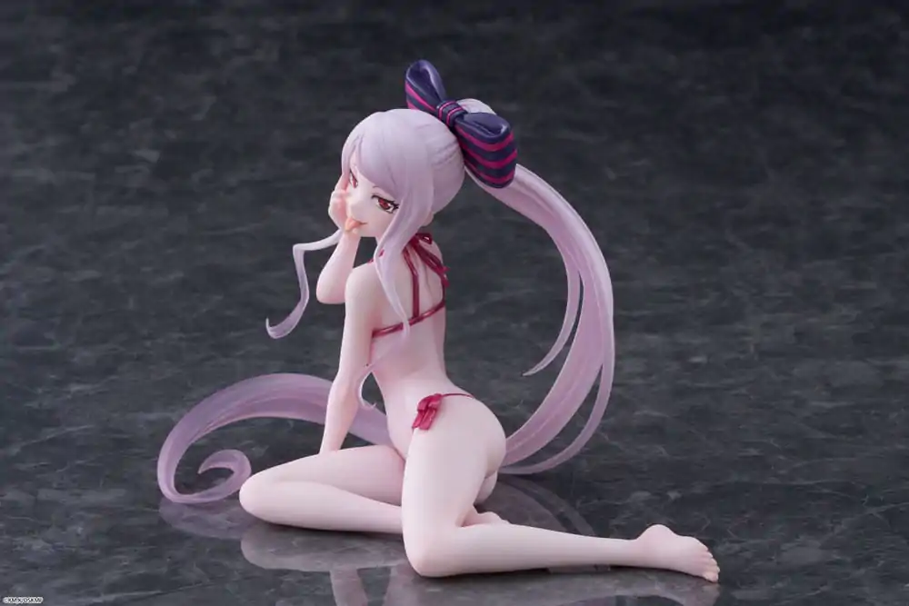 Overlord Desktop Cute figura Shalltear Swimsuit Ver. PVC szobor figura 13 cm termékfotó