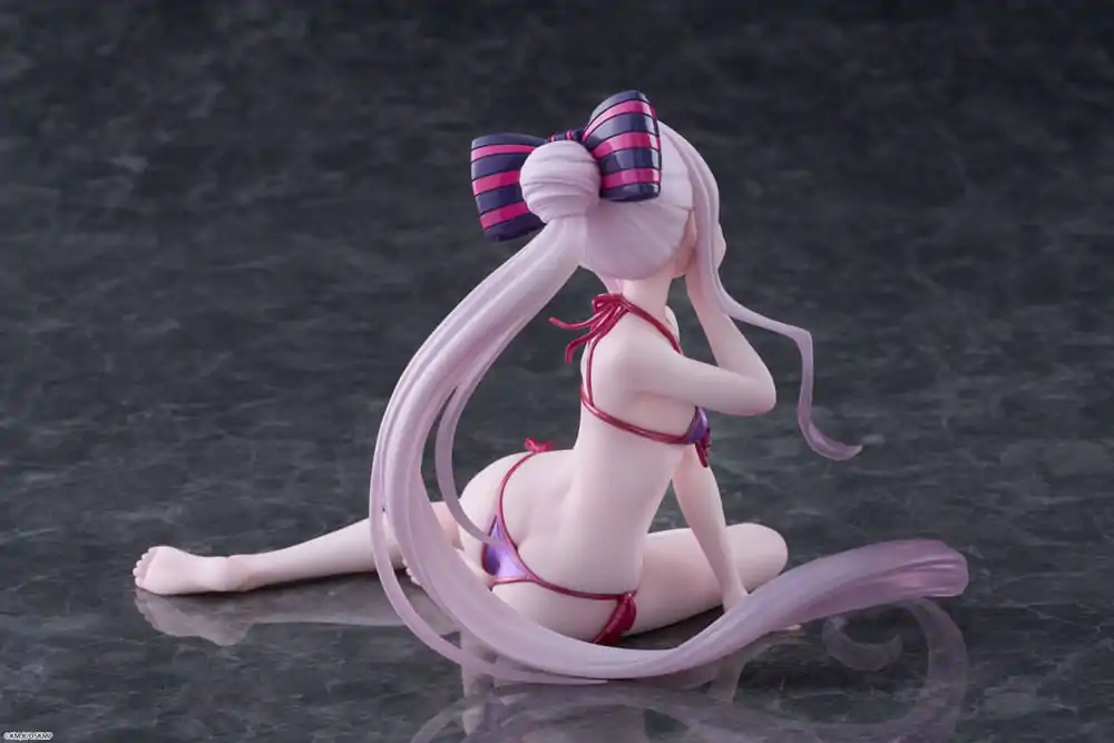 Overlord Desktop Cute figura Shalltear Swimsuit Ver. PVC szobor figura 13 cm termékfotó