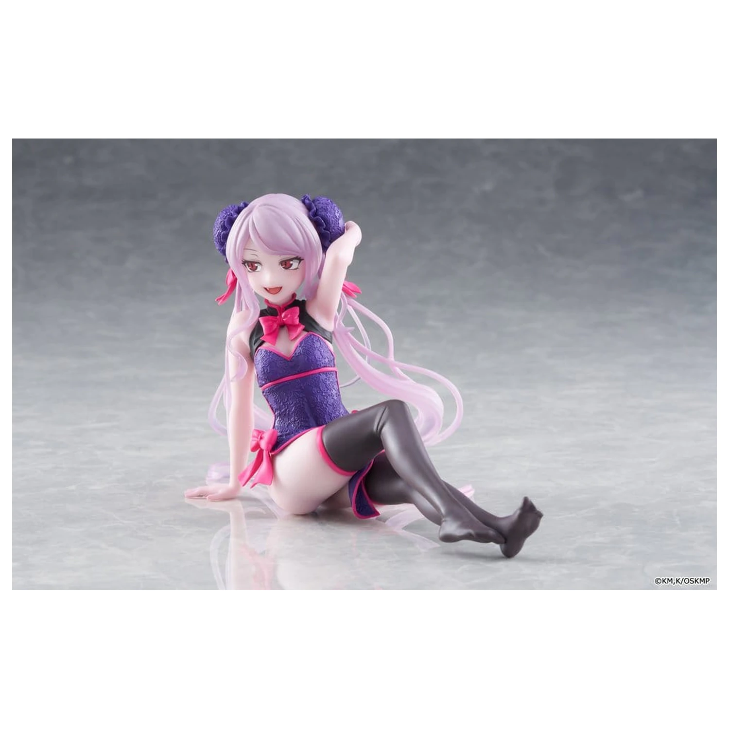 Overlord Desktop Cute PVC szobor figura Shalltear Chinese Dress Ver. 13 cm termékfotó