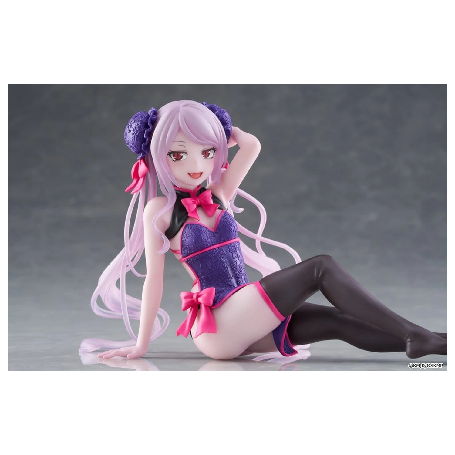 Overlord Desktop Cute PVC szobor figura Shalltear Chinese Dress Ver. 13 cm termékfotó