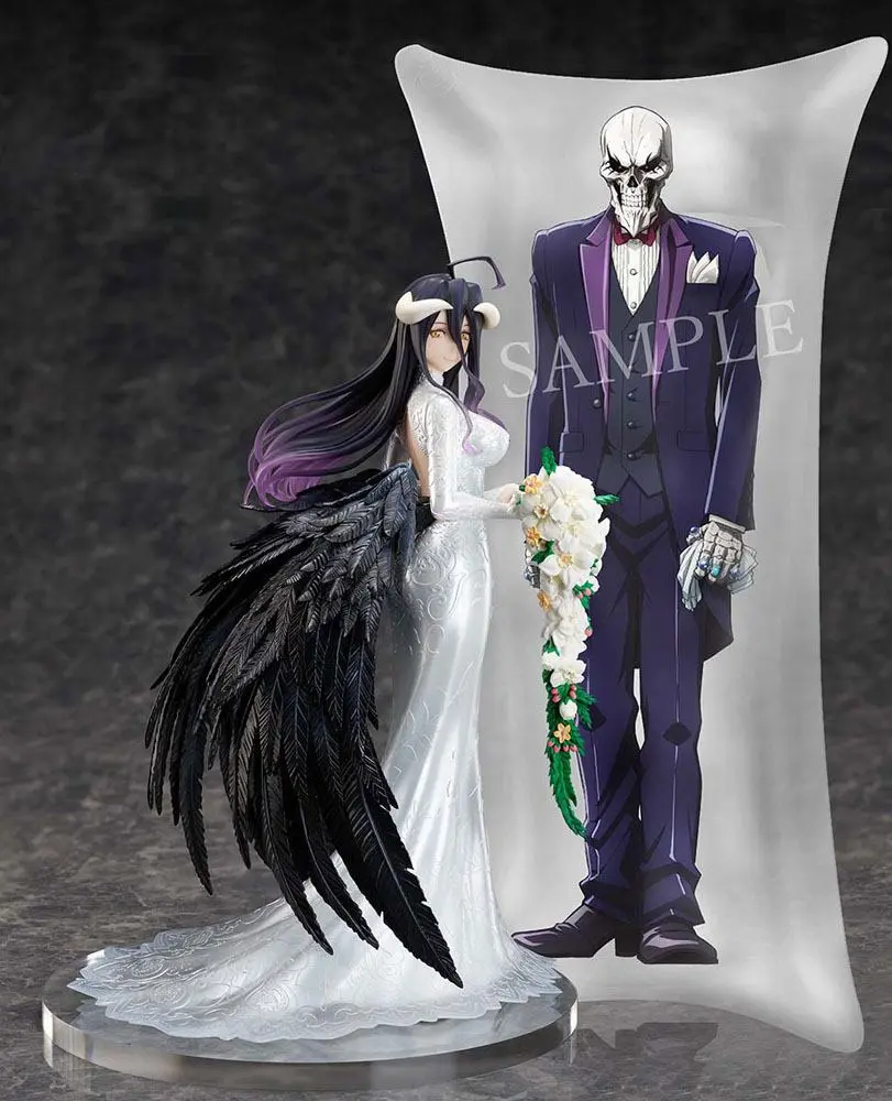 Overlord III 1/8 Albedo Wedding Dress Version PVC szobor figura 23 cm termékfotó