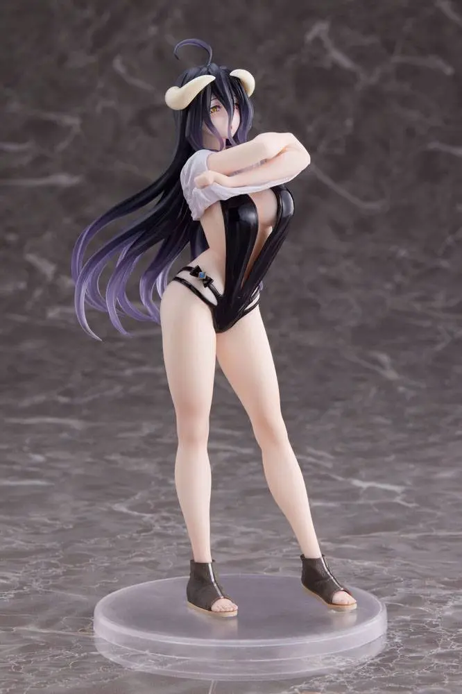 Overlord IV Albedo T-shirt Swimsuit Ver. PVC szobor figura 20 cm termékfotó