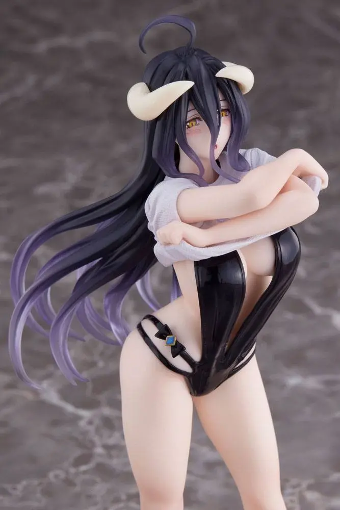 Overlord IV Albedo T-shirt Swimsuit Ver. PVC szobor figura 20 cm termékfotó