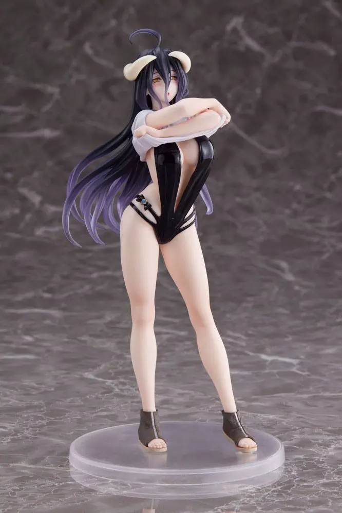 Overlord IV Albedo T-shirt Swimsuit Ver. PVC szobor figura 20 cm termékfotó