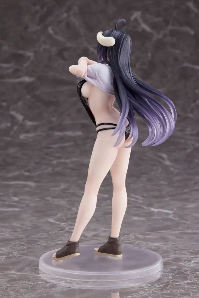 Overlord IV Albedo T-shirt Swimsuit Ver. PVC szobor figura 20 cm termékfotó