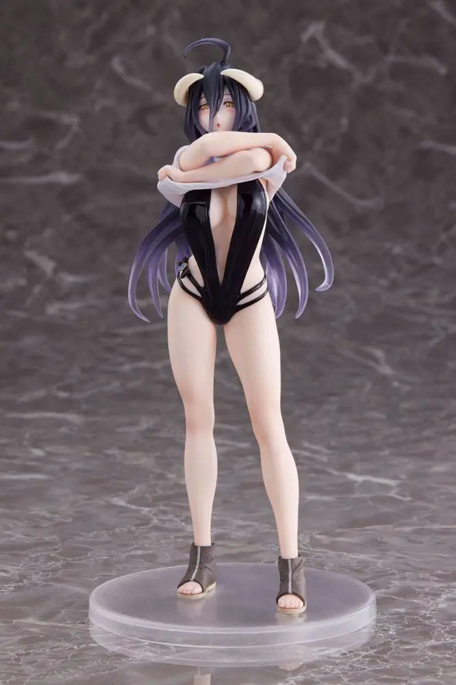 Overlord IV Albedo T-shirt Swimsuit Ver. PVC szobor figura 20 cm termékfotó